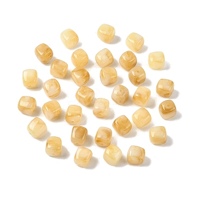 Opaque Acrylic Beads OACR-D320-01R-1