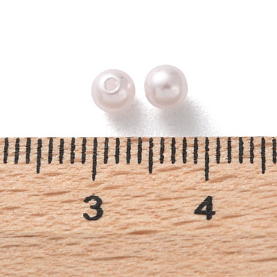 Plastic Imitation Pearl Beads FIND-M059-01A-03-1