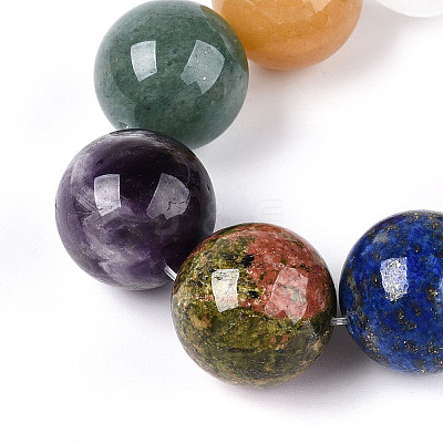 Natural Mixed Stone Beads Strands G-N353-01A-01-1