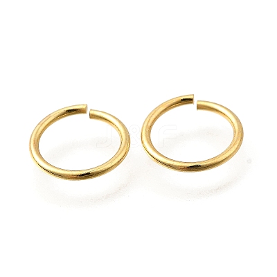 Brass Open Jump Rings KK-B147-03I-G-1