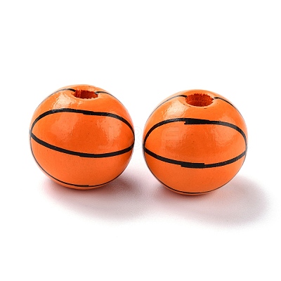 Natural Wood Beads WOOD-K006-A04-1