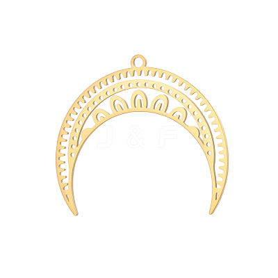 304 Stainless Steel Pendants STAS-OY012-23G-1