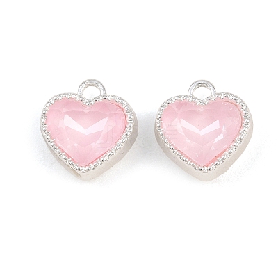 Alloy & Glass Pendants GL-CBA415D-30S-1