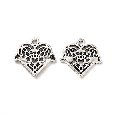 Tibetan Style Alloy Pendants TIBE-B001-63AS-1