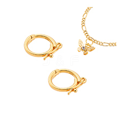2Pcs 925 Sterling Silver Twister Clasps FIND-AR0006-31-1