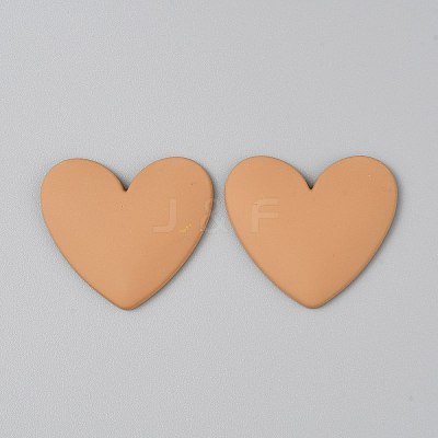 Opaque Resin Cabochons RESI-WH0041-03I-1