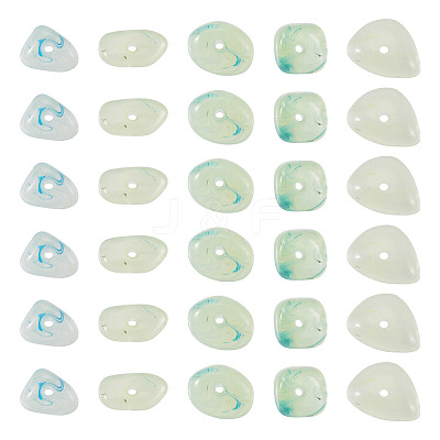 50G Transparent Acrylic Beads TACR-TA0001-62H-1