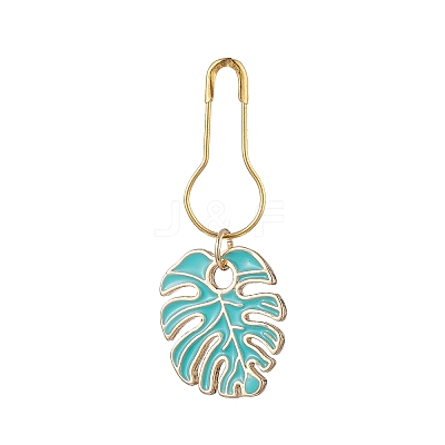 Alloy Enamel Pendant Decorations HJEW-JM00999-1