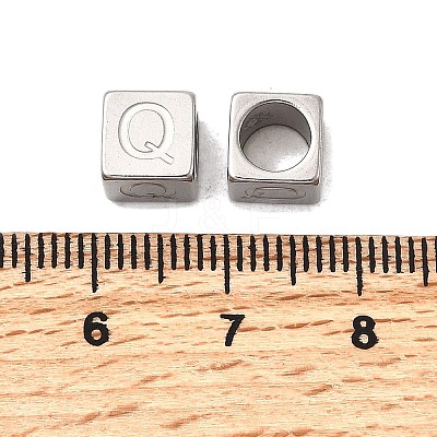 304 Stainless Steel European Beads STAS-D382-02Q-P-1