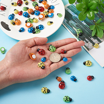 150Pcs 3 Style Plastic Cabochons KY-PJ0001-03-1