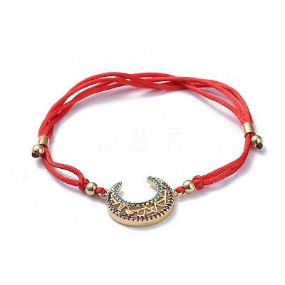 Adjustable Nylon Cord Bracelets BJEW-JB04430-1