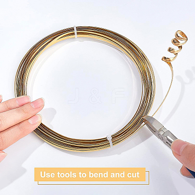 Half Round Brass Wire for Jewelry Making CWIR-WH0003-02-A-1