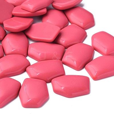 Opaque Acrylic Cabochons MACR-S373-143-A10-1