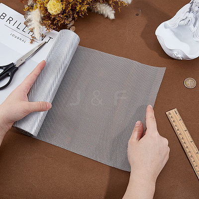 3M Aluminum Mesh Sheet AJEW-GF0013-48A-1