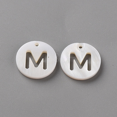 Natural Freshwater Shell Pendants SHEL-Q311-008M-1