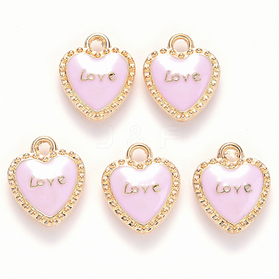 Alloy Enamel Pendants ENAM-S121-038-1