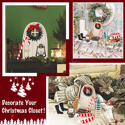 Christmas Theme Mini Display Decoration Kit AJEW-WH0291-32-1