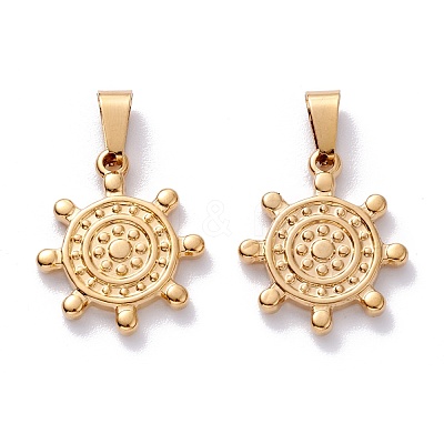 304 Stainless Steel Pendants STAS-J036-074G-1