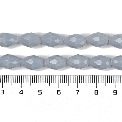 Opaque Solid Color Beads Strands EGLA-N013-P8mm-D05-1