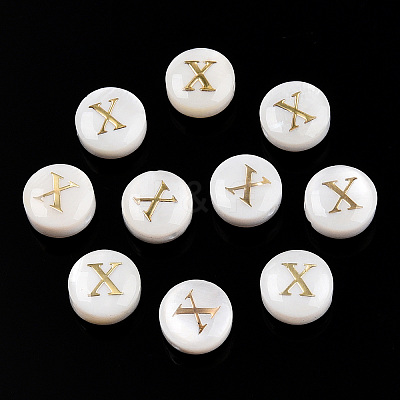 Natural Freshwater Shell Beads SHEL-N036-01X-1