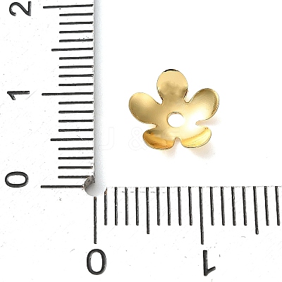 Brass Bead Caps KK-C260-10G-1