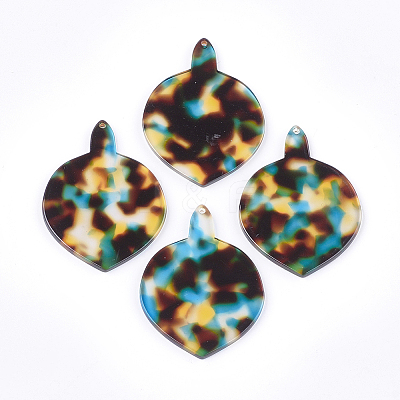 Cellulose Acetate(Resin) Pendants KY-T011-03B-02-1