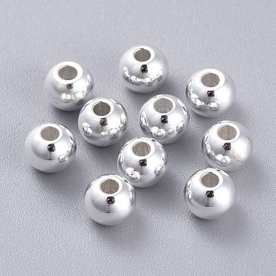 201 Stainless Steel Beads STAS-K210-42D-S-1