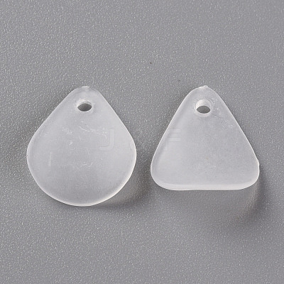 Transparent Frosted Acrylic Pendants MACR-S371-09A-701-1