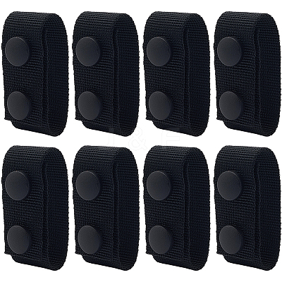 8Pcs Nylon Tactical Wide Strap Loop Keepers DIY-CP0013-41-1