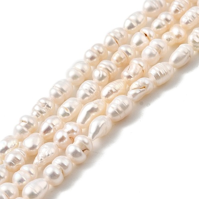 Natural Cultured Freshwater Pearl Beads Strands PEAR-I007-01M-01A-1