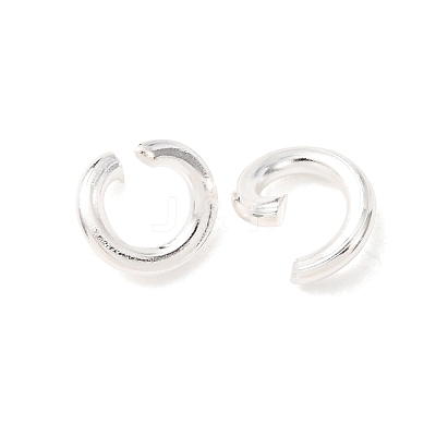 Brass Open Jump Rings KK-G604-08S-10-1