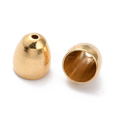 Brass Cord Ends KK-H759-39A-G-1