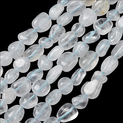 Natural Quartz Crystal Rock Crystal Beads Strands G-C286-A31-1