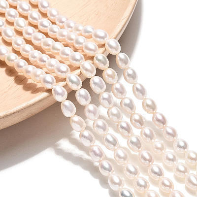 Natural Cultured Freshwater Pearl Beads Strands PEAR-N024-05-4AB-1
