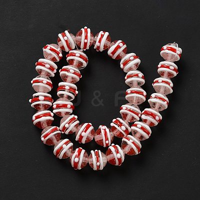 Handmade Bumpy Lampwork Beads LAMP-E023-10-1