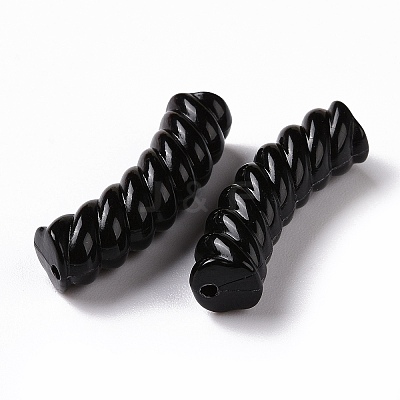 Opaque Acrylic Beads X-OACR-A016-03F-1