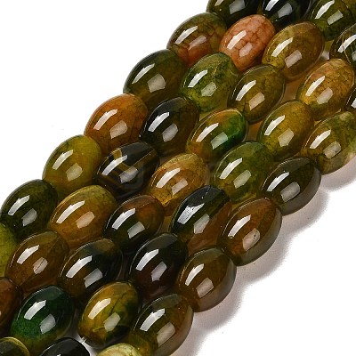 Natural Agate Beads Strands G-B079-E01-01F-1