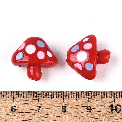 Opaque Acrylic Beads OACR-N152-10A-1