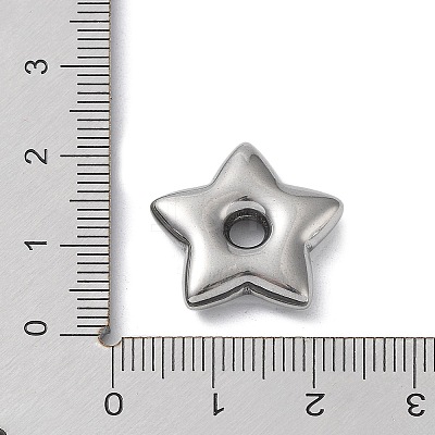 Non-Tarnish 304 Stainless Steel Spacer Beads X-STAS-A088-03P-1