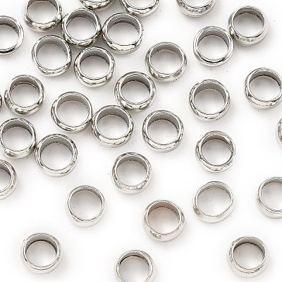 Brass Crimp Beads KK-S509-01P-03-1