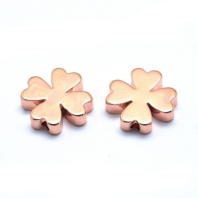 Brass Beads KK-P155-77RG-NR-1