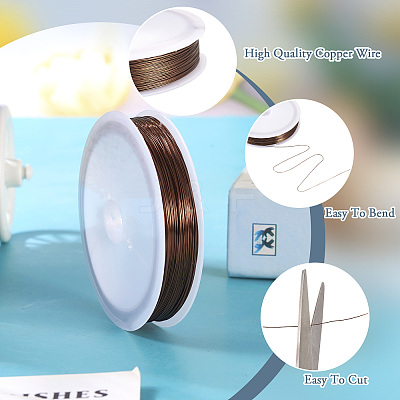 Copper Jewelry Wire CWIR-TAC0002-02A-03-1
