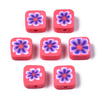 Handmade Polymer Clay Beads CLAY-N008-034C-1