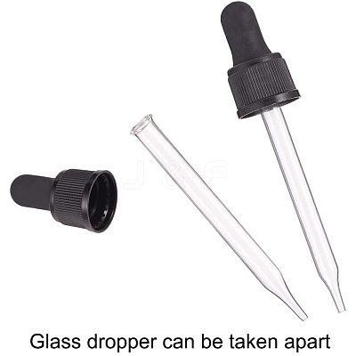 Glass Dropper Set Transfer Graduated Pipettes PH-TOOL-G011-14C-1