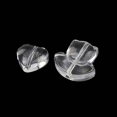 Gradient Color Transparent Glass Beads GLAA-B026-01A-1