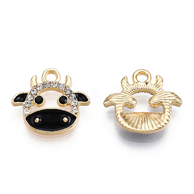 Eco-Friendly Zinc Alloy Charms FIND-N048-039-NR-1