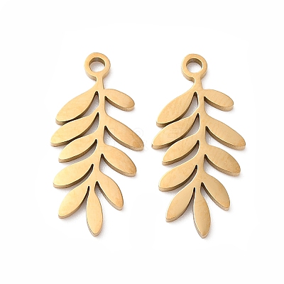 201 Stainless Steel Pendants STAS-I199-B07-G-1