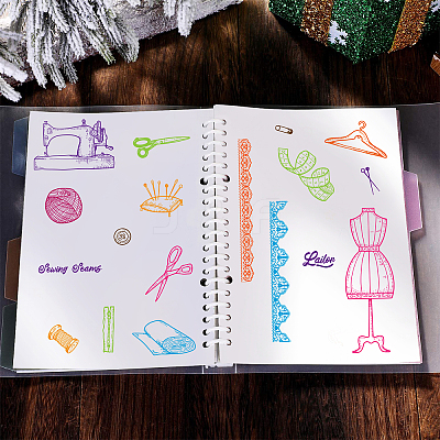 PVC Plastic Stamps DIY-WH0167-56-216-1