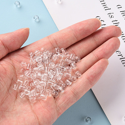 Transparent Acrylic Beads X-MACR-S370-A6mm-205-1