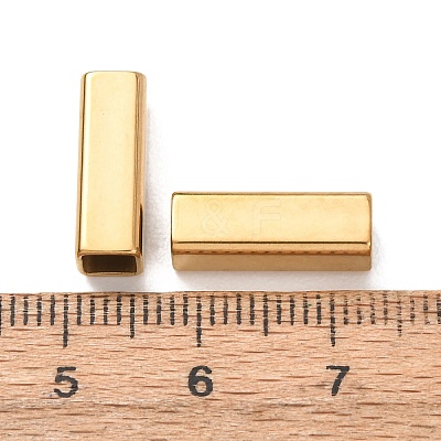 304 Stainless Steel Tube Beads STAS-L318-12G-06-1
